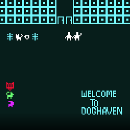 24岁的迈尔斯·艾伦和他的队友们创造了一款名为“欢迎来到狗港”的电子游戏。