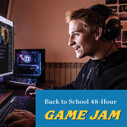该大学的首届Game Jam以“返校”为主题。