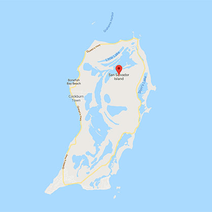 巴哈马群岛地图